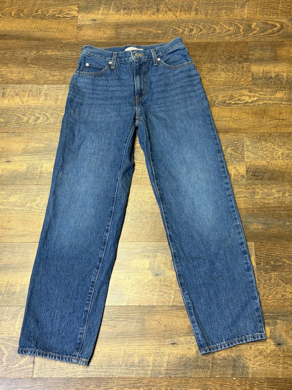 Levi's '94 Baggy Blue Denim Jeans Women's 26 Cotton - Picture 2 of 12
